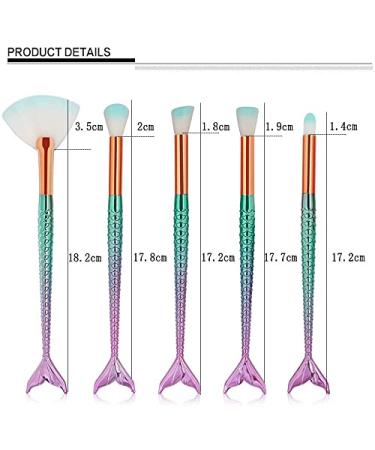 Tenmon 11 PCS Makeup Brush Set | Eyeshadow Eyeliner Foundation Blush & Concealer Brushes - International Shipping Available - Buy Online on GoSupps.com