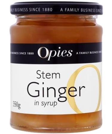 Ginger Bundle with Opies Crystallised Stem Ginger 200g with Opies Stem Ginger in Syrup 350g (2 Pack) - Buy Online on GoSupps.com