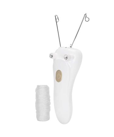 Buy Electric Epilator with USB Charging & Cotton Facial Thread - Pink & Gold | International Shipping Available - Buy Online on GoSupps.com