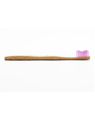 Humble Brush Kids Ultra Soft Toothbrush - Purple | Eco-Friendly Dental Care for Children - Buy Online on GoSupps.com