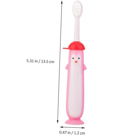 FRCOLOR Teething Toy Set for Babies - 2pcs Suction Cup Manual Toothbrush & Travel Accessories | Safe & Fun Children's Supplies - Buy Online on GoSupps.com