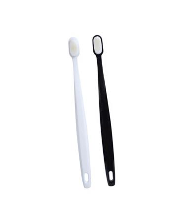 Beavorty 2pcs Micro Nano Toothbrushes Oral Care Tool Mouth Cleaning Tooth Cleaning Tool