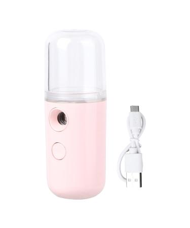 FOMIYES 1pc Portable Humidifier Mini Humidifier Mini Facial Sprayer Face Hydrating Instrument 14.5X4CM Pink