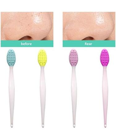 Silicone Cleaning Brush for Face | Exfoliating Blackhead Removal Tool with Replacement Head | Beauty Skin Care - Buy Online on GoSupps.com