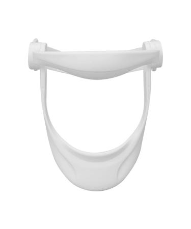 Cervical Traction Device Neck Corrector Cervical Subluxation Support Neck Brace Support For Work Study (White)