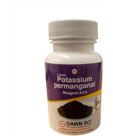 2 oz Potassium Permanganate Regent Grade Powder - Free Flowing | Fast Shipping - Buy Online on GoSupps.com