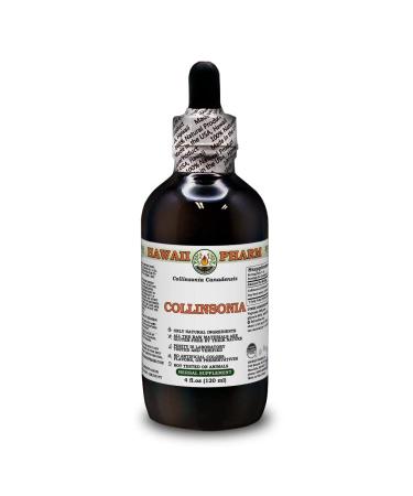 Hawaii Pharm Europe Collinsonia Steinrourzel (Collinsonia Canadensis) Dry root of Lordy Liquid Extract Glycerite 120 ml 120 ml (1 SPACE)