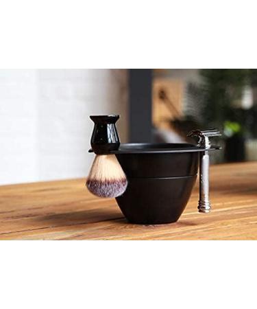 SHAVEBOWL Modular Shaving Bowl - Matte Black (Made in USA) - Buy Online on GoSupps.com
