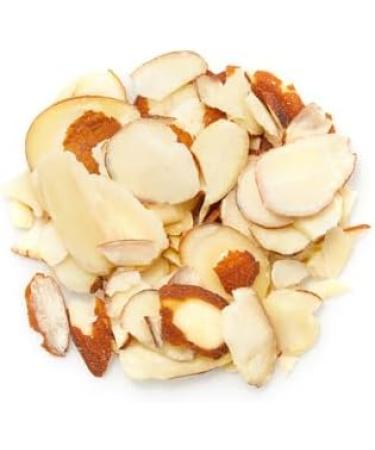 Yupik Organic Sliced European Almonds With Skins 450 g 6 Count Unblanched Gluten-Free Kosher Raw Good Source Of Protein Fiber Iron & Calcium Low In Carb 1 count (Pack of 6) - Buy Online on GoSupps.com