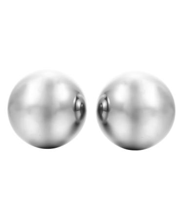Healeved 2st stainless steel ball Chinese hand physically for the hand Chinese relaxing physical balls Handballs Fitness balls made of metal metal healthcare healthcare steel baoding