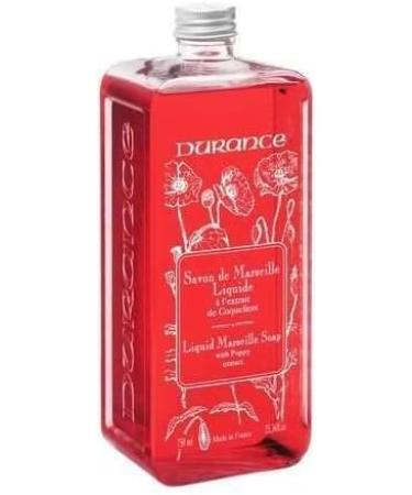 Durance Poppy Marseille Liquid Hand Wash 750ml - Gentle & Nourishing - Buy Online on GoSupps.com