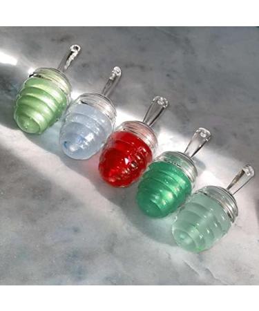 Buy Bodya 15-Piece Honeycomb Lip Glass Tubes - DIY Lip Balm & Cosmetic Sample Bottles Transparent Empty Dispensers - Buy Online on GoSupps.com