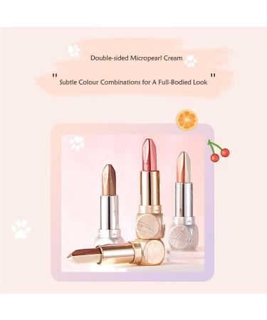  Beliky Girl Glitter eyeshadow stick lightweight luxury double-ended shimmering cream eyeshadow stick dual-color eyeshadow pencil for lazy people eyeshadows (#1) - Buy Online on GoSupps.com