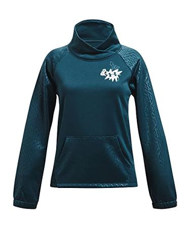Under Armour Girls Fleece T-Shirt Blue Note (413)/Blue Note Large
