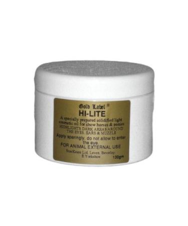 Gold Label Surligneur, 100g - Huile Brillant Pour Les Chevaux Dans Les Concours.