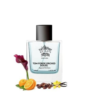 EMS Tom Forde Orchid Soleil For Women | Woody Aromatic Fragrances | Long Lasting Women Perfume | Fragrance Sutaible for Any Occasion | Gift For Her 50ml 1.7fz ol