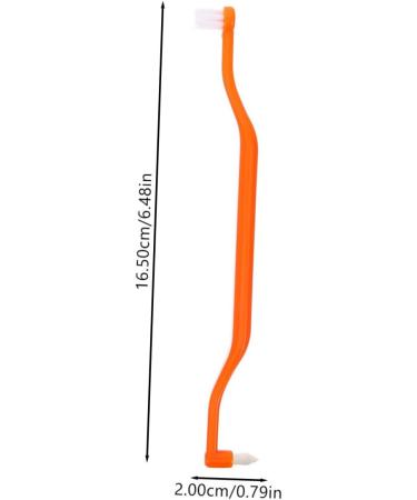 Beaupretty 4-Piece Double Head Toothbrush Set | Wear-Resistant Ergonomic Conical Design for Optimal Oral Care | Ideal for International Shipping - Buy Online on GoSupps.com