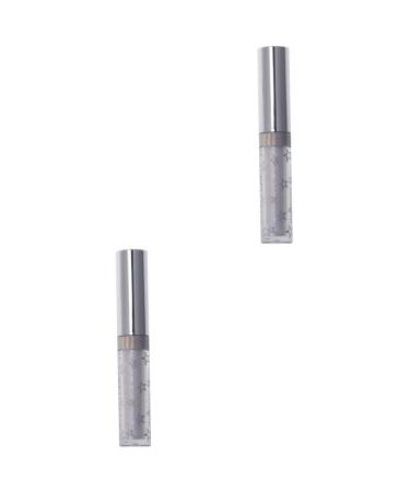 NOLITOY 2pcs Eyeshadow Shimmer Eye Shadow Glitter Liquid Eyeliners Shiny Glow Eye Powder Diamond