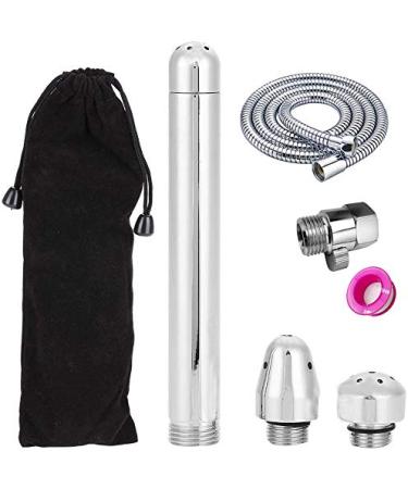 Shower Douche Enema Kit - 3 Heads Shower Douche Cleansing System,Regulator and 59inch Hose