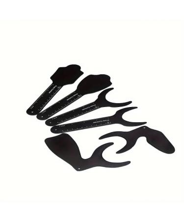 Dental Photography Contrast Board Set 6 Pieces Black Background Palatal Contraster with Scale - Buy Online on GoSupps.com
