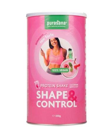 Purasana | Shape & Control Protein 350g | 100% Plant-Based | High Amino Acid Pea Protein (Vanilla)
