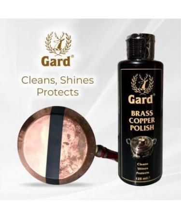 Premium Copper & Brass Cleaner | Aluminum Polish & Chrome Shine - 4.2oz (125ml) for Pots Pans & More - Buy Online on GoSupps.com