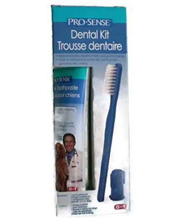 Pro-Sense Dental Kit Oral Care Fresh Flavor Dog Toothpaste And Toothbrush 3oz