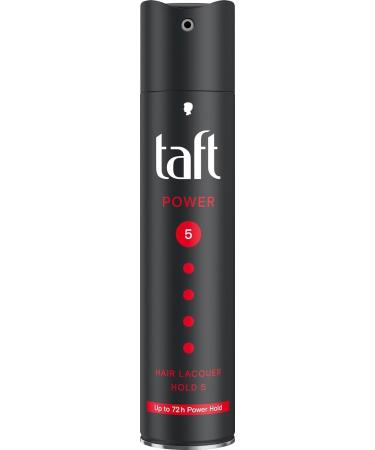 S'chwar-zkopf Taft Power Hair Lacquer Mega Strong 5 Spray -250 ML 8.45 Fl Oz (Pack of 1) Black
