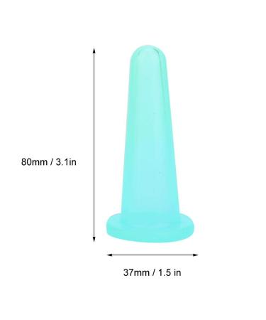 Facial Cupping Kit - Anti-Cellulite & Body Cups for Lymphatic Drainage & Natural Pain Relief (Green) | Shop Internationally - Buy Online on GoSupps.com