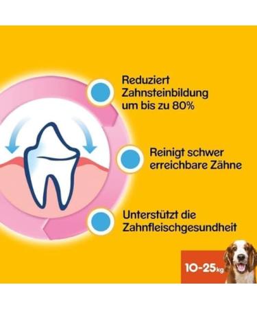 Buy Pedigree DENTASTIX Daily Oral Care Mega Pack for Dogs - 105 Dental Treats (10-25kg) | Best International Shipping - Buy Online on GoSupps.com
