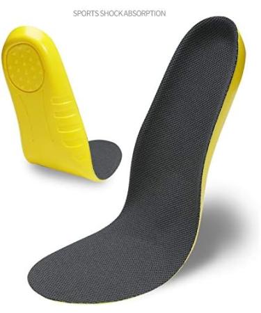 PU Insoles for Running & Walking - Soft Shock Absorption for Foot Pain Relief | Plantar Fasciitis Insoles for Men & Women (43-275MM - Buy Online on GoSupps.com