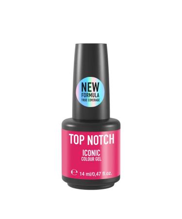 Mesauda Top Notch Iconic 222 Geranium 14ml - semi-permanent nail polish