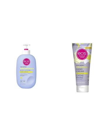 Bundle of eos Shea Better Vanilla Cashmere- Body Lotion + Hand Cream