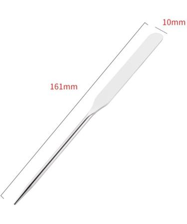 Premium Stainless Steel Foundation Blender Stick & Dual-Head Mixing Spatula - Perfect for Makeup Application & Toner - Buy Online on GoSupps.com