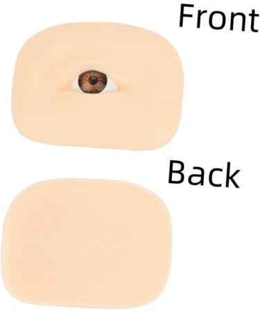 POPETPOP Practical Eye Skin 3 sets Silicone Blank Portable Make Eye Practice Artificial Simulated Up Fake of Professional - Buy Online on GoSupps.com