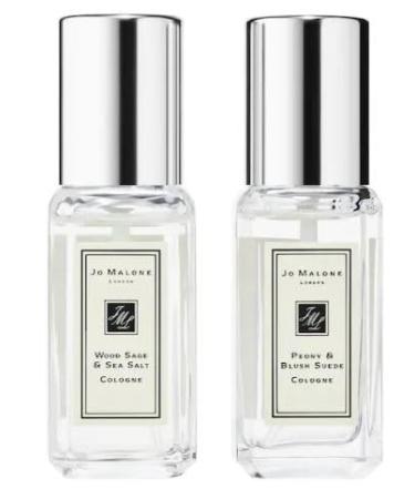 Jo Malone London Wood Sage & Sea Salt/Peony & Blush Suede Travel Cologne Duo. - Buy Online on GoSupps.com