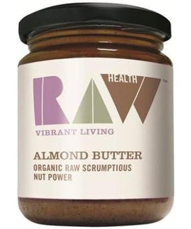 (4 PACK) - Raw Health - Org Raw Whole Almond Butter | 170g | 4 PACK BUNDLE - Buy Online on GoSupps.com
