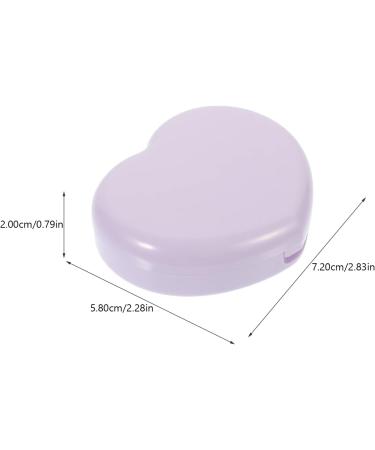 Buy Gleavi Glasses: 3 Sets Contact Lens Container with Mirror - Travel-Friendly Compact Violet Storage Box - Buy Online on GoSupps.com