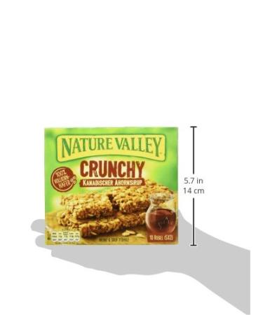 Buy Nature Valley Canadian Maple Syrup Cereal Bars - 10 Bars (210g) | International Shipping Available - Buy Online on GoSupps.com