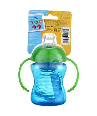 Nuby 2 Handle Cup 8 oz - Pack of 2 | BPA-Free Sippy Cups for Toddlers - Buy Online on GoSupps.com