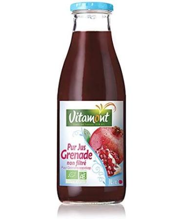 Vitamont - Pure Unfiltered Pomegranate Juice 1L - Unit - Buy Online on GoSupps.com