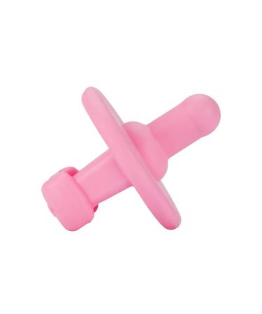 Itzy Ritzy Sweetie Soother Silicone Pacifiers 0+ Months - Cotton Candy & Watermelon Bow (2 Pack) - Buy Online on GoSupps.com