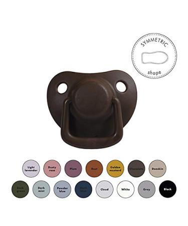 Buy Filibabba Silicone Baby Pacifier Set | 2 Pieces in Chic Matt Colors | Danish Design | Includes Pacifier Box | 0-6 Months - Buy Online on GoSupps.com