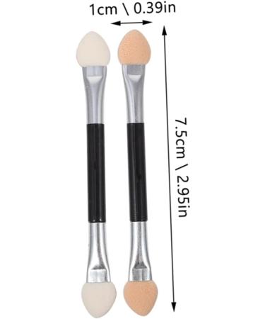 Baluue 40pcs Latex Eye Shadow Stick Cosmetic Brush Eye Cosmetic Tools Eye Shadow Short Sponge - Buy Online on GoSupps.com