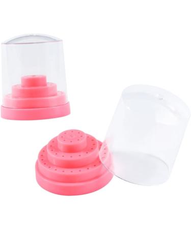 POPETPOP 2 Pcs 48 Nail Drill Bits Stand Display Holder Stand Nails Drill Bits Nail Drill Bit Container Nail Drill Bits Holder Nail Bit Holder Case Nail Bit Holder Stand Bracket Box Manicure Size 1x2pcs Pinkx2pcs - Buy Online on GoSupps.com
