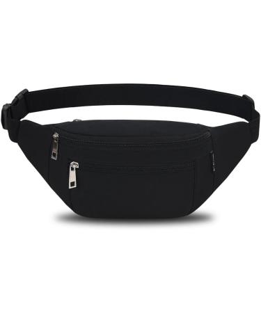 Bawnbag Waterproof Belt Pocket Hip Bag - Outdoor Cell Phone Bag for Men & Women Ideal for Camping Hiking Running & Fitness (Black) - Buy Online on GoSupps.com