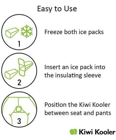 Kiwi Kooler Ice Pack - Ideal for Vasectomy and Varicocele Recovery - Buy Online on GoSupps.com