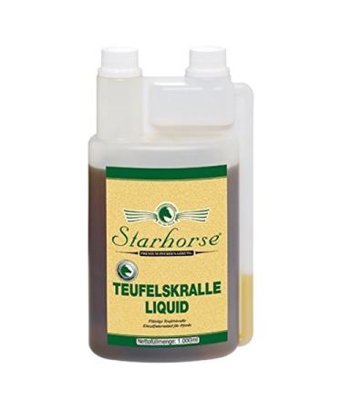 Starhorse Devil's Claw Liquid 1 L dosing bottle for horses musculoskeletal system