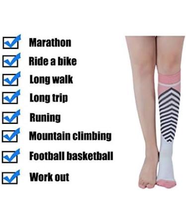 Buy Zlyj 3 Couple Compression Socks for Men & Women - Stylish Knee-High Running & Sports Stockings for Optimal Performance - Buy Online on GoSupps.com