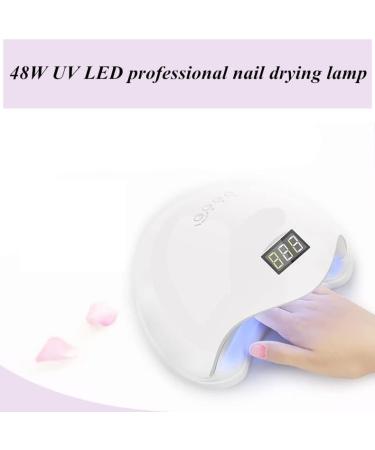 48W UV LED Nail Drying Lamp - Quick Timer Auto Sensor for UV & LED Gel Nails - Buy Online on GoSupps.com